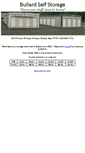 Mobile Screenshot of bullardstorage.com